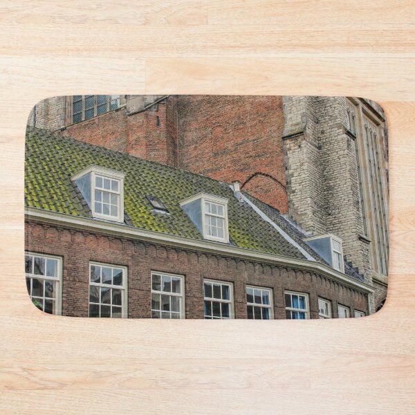 Item preview, Medieval homes near a church designed and sold by Photopat.