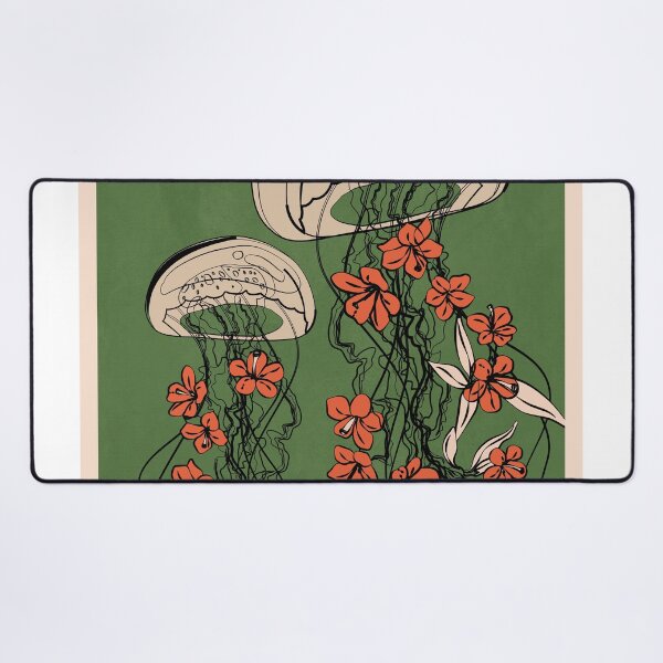 Item preview, Floral Jellyfishes designed and sold by Branka Kodzoman.