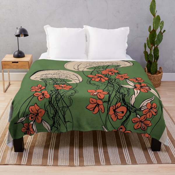 Item preview, Floral Jellyfishes designed and sold by Branka Kodzoman.