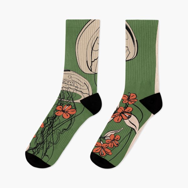 Item preview, Floral Jellyfishes designed and sold by Branka Kodzoman.