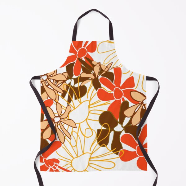 Item preview, brown Floral flower Pattern designed and sold by Nature Nblossom.