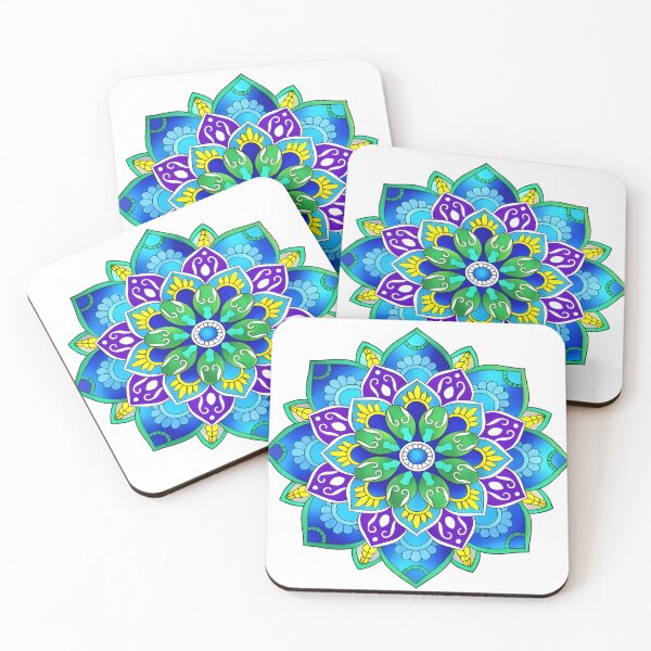 Item preview, Blue Harmony Mandala designed and sold by HealingArtByLna.