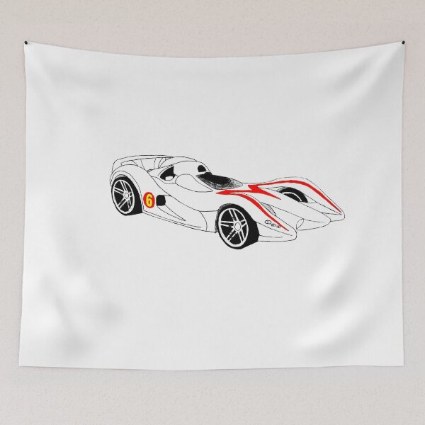 Item preview, mach 6 from speed racer designed and sold by Twelvecloth.