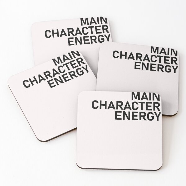 Item preview, Main Character Energy designed and sold by Gated Gear.