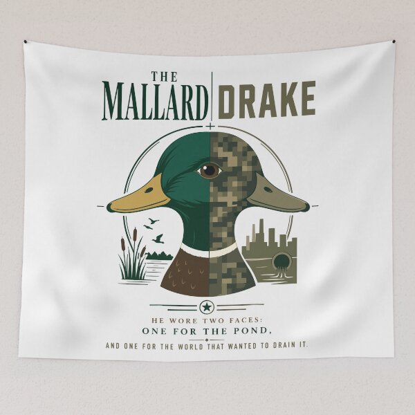 Item preview, Mallard Dual Nature Camouflage Survival Concept designed and sold by WildlifeInc.