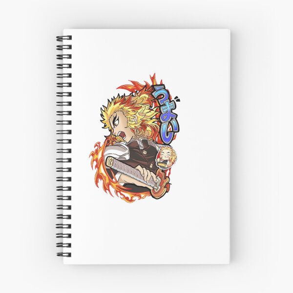Item preview, Kyojuro Rengoku Flame Hashira Action designed and sold by The-Lone-Rodent.