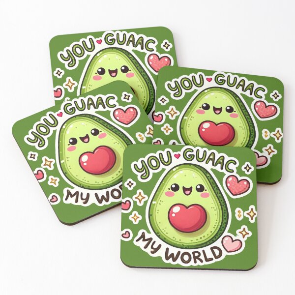 Item preview, Adorable Avocado Valentine's Day designed and sold by KittyKatto.