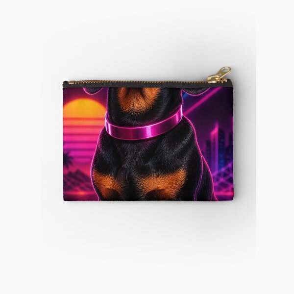 Item preview, Neon Dachshund Retro Vibes – Synthwave Dog 80s Style designed and sold by Gletschie.