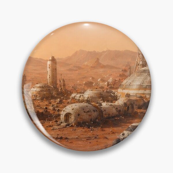 Item preview, Mars colony designed and sold by Island Art Studios.