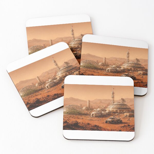 Item preview, Mars colony designed and sold by Island Art Studios.