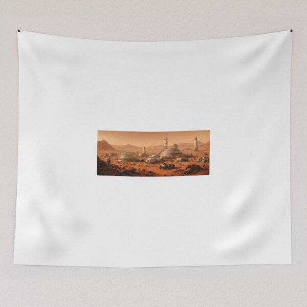 Item preview, Mars colony designed and sold by Island Art Studios.