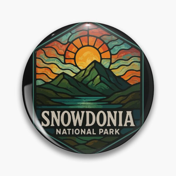 Artikelvorschau, Snowdonia Nationalpark, Wales, Buntglas entworfen und verkauft von TomFrontierArt.