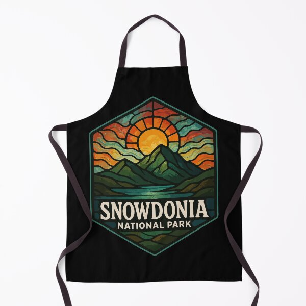 Artikelvorschau, Snowdonia Nationalpark, Wales, Buntglas entworfen und verkauft von TomFrontierArt.