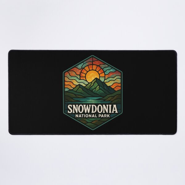 Item preview, Snowdonia National Park Wales Stained Glass designed and sold by TomFrontierArt.