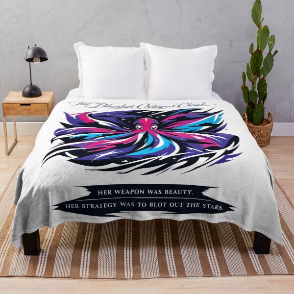 Item preview, Blanket Octopus Cosmic Camouflage Beauty designed and sold by WildlifeInc.