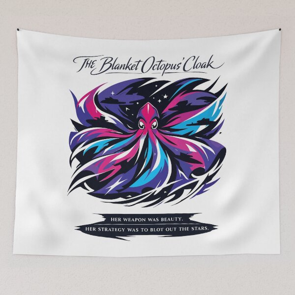 Item preview, Blanket Octopus Cosmic Camouflage Beauty designed and sold by WildlifeInc.