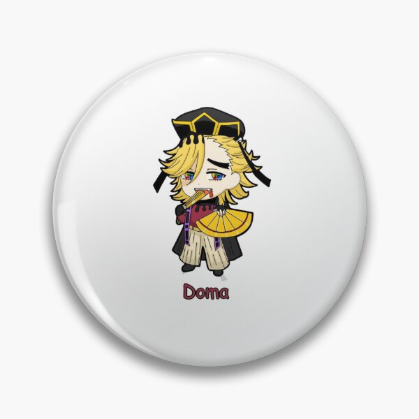 Item preview, Doma Upper Moon Two Ice Demon Chibi designed and sold by The-Lone-Rodent.