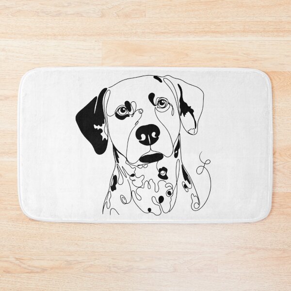 Item preview, Dalmatian One Line Art – Modern & Minimalist Dog Contour Design designed and sold by Pfotenfaden.