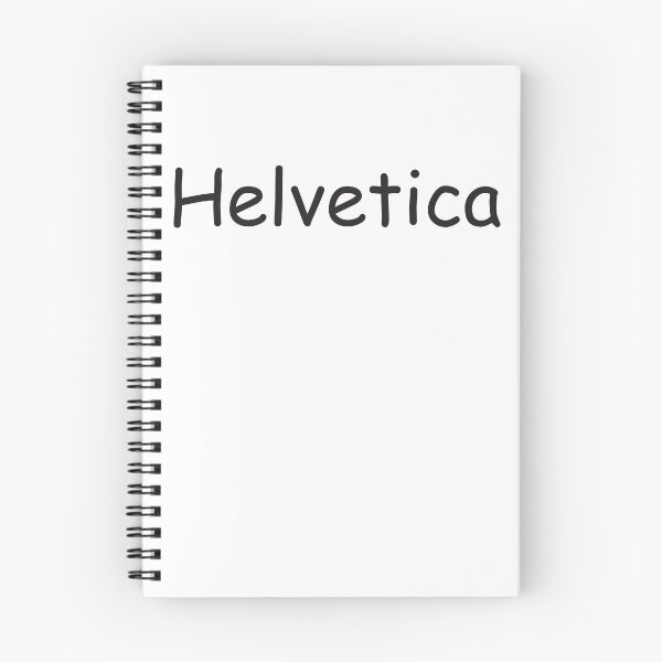 Item preview, "Helvetica" (in Comic Sans)  designed and sold by ItsMattBrad.