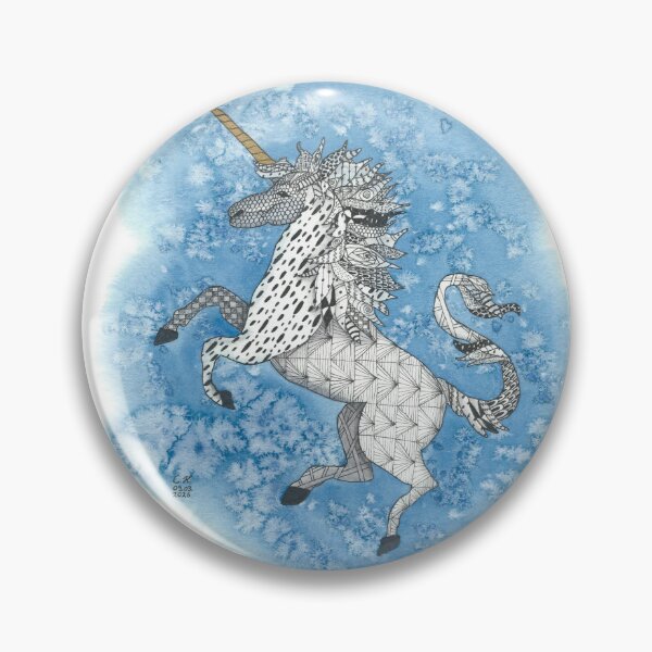 Item preview, Scottish Unicorn Watercolour Art Print | Keeper of the Glen designed and sold by WhiskyArt.