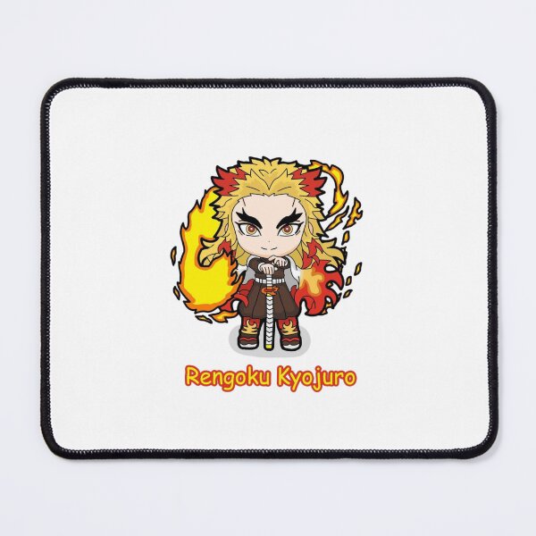 Item preview, Rengoku Kyojuro Set Your Heart Ablaze designed and sold by The-Lone-Rodent.