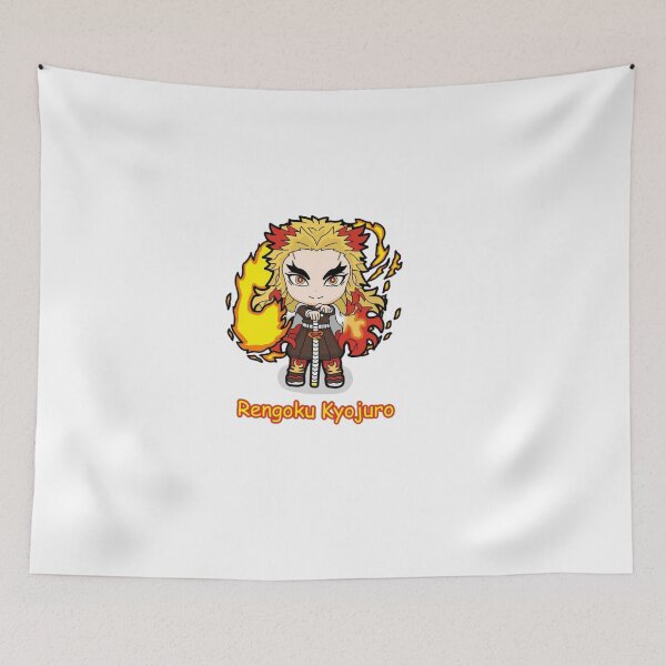 Item preview, Rengoku Kyojuro Set Your Heart Ablaze designed and sold by The-Lone-Rodent.