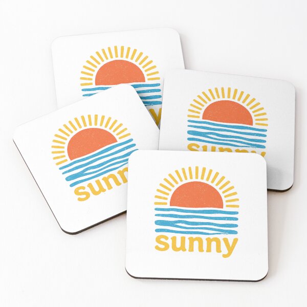 Item preview, Retro Sunny Ocean Sunset designed and sold by HBDStudio.