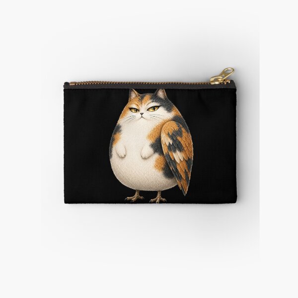 Item preview, Calico Owl Cat Fantasy Creature designed and sold by MoonfurStudio.