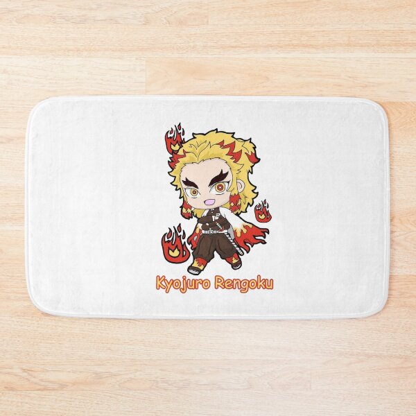 Item preview, Smiling Rengoku Flame Hashira Chibi designed and sold by The-Lone-Rodent.