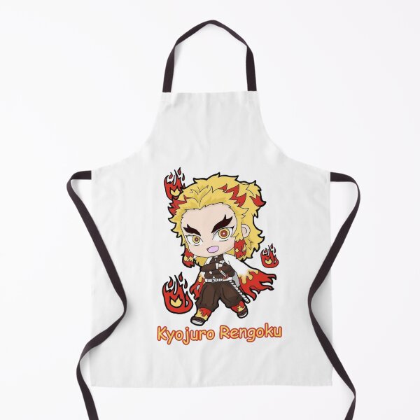 Item preview, Smiling Rengoku Flame Hashira Chibi designed and sold by The-Lone-Rodent.
