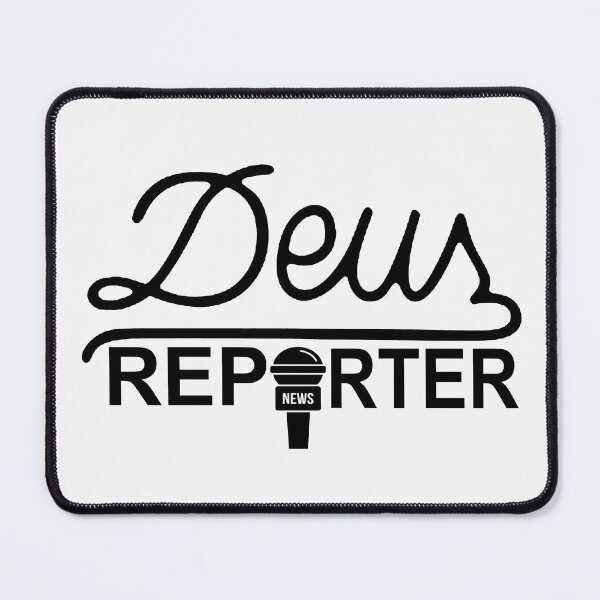 Item preview, Deus Reporter; designed and sold by StickerApe.