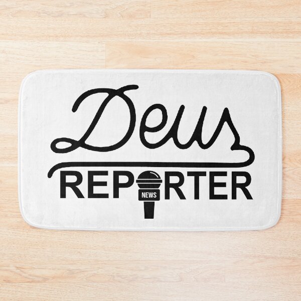 Item preview, Deus Reporter; designed and sold by StickerApe.