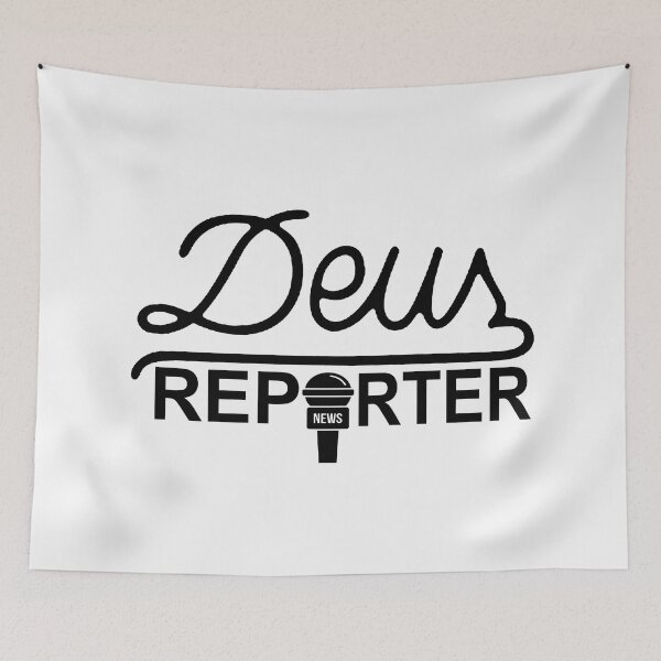 Item preview, Deus Reporter; designed and sold by StickerApe.