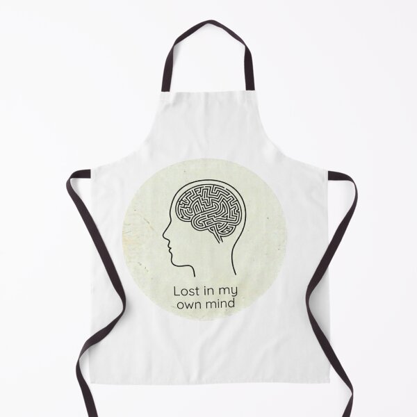 Item preview, Labyrinth Mind Lost In My Own Mind Maze Art designed and sold by Elviqus Shop.