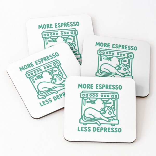 Item preview, More Espresso Less Depresso designed and sold by HBDStudio.