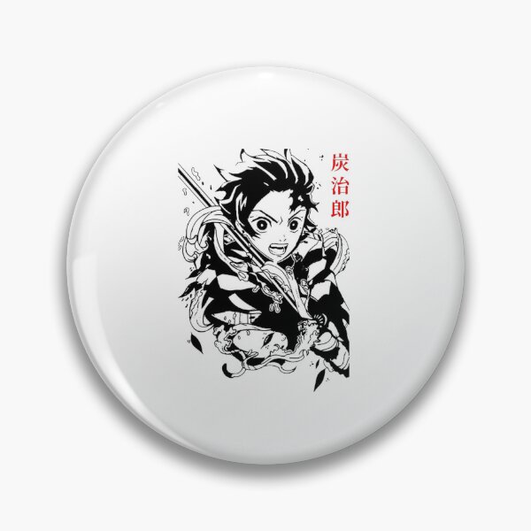 Item preview, Tanjiro Kamado Ink Style Action Art designed and sold by The-Lone-Rodent.