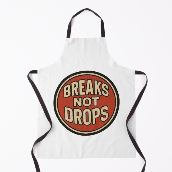 Item preview, Breaks Not Drops – Breakbeat Music Statement Design designed and sold by |TRSSHOP|.