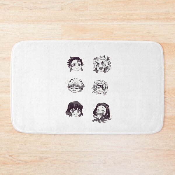 Item preview, Hashira & Trio Headshot Sticker Pack designed and sold by The-Lone-Rodent.