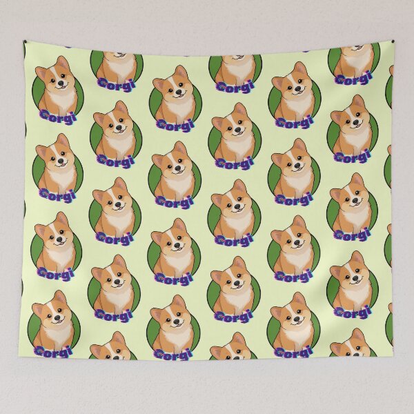 Item preview, Corgi Dog designed and sold by Kim_Graphic-Design.