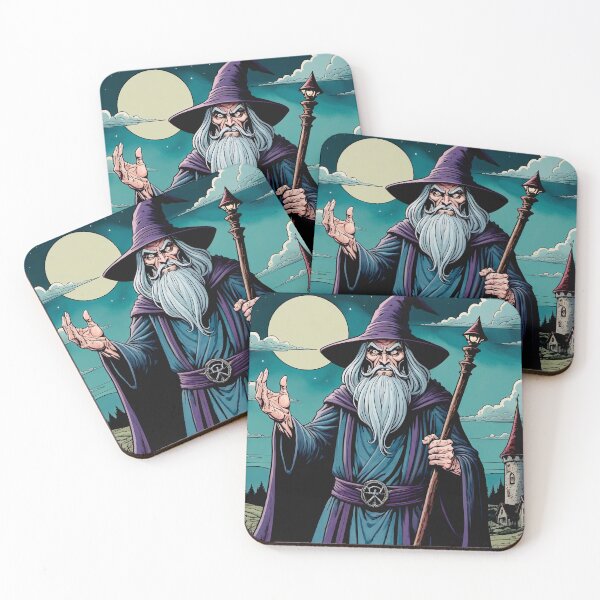 Item preview, Evil wizard designed and sold by Island Art Studios.