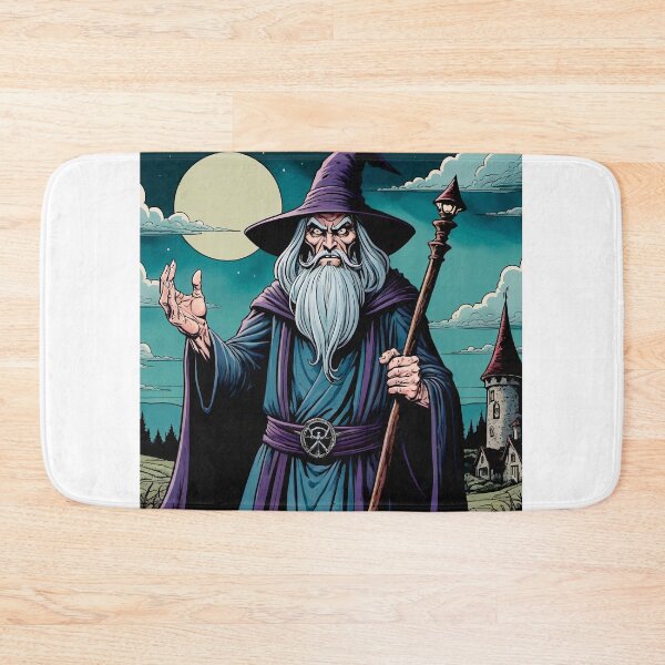 Item preview, Evil wizard designed and sold by Island Art Studios.