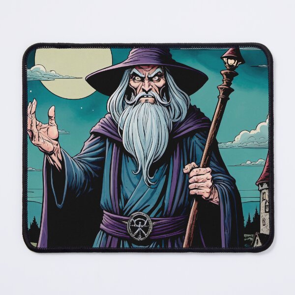 Item preview, Evil wizard designed and sold by Island Art Studios.