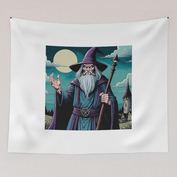 Item preview, Evil wizard designed and sold by Island Art Studios.