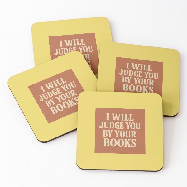 Item preview, I Will Judge You By Your Books designed and sold by OtisHeya.