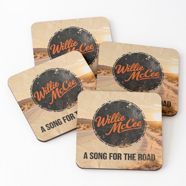 Item preview, Willie McCee – A Song For The Road Single Cover | Vintage Desert Rock Design designed and sold by WillieMcCee.
