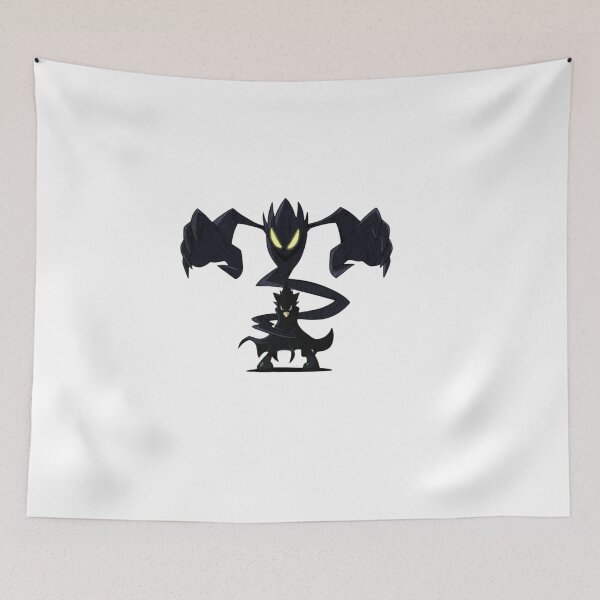 Item preview, Tokoyami & Dark Shadow Silhouette Art designed and sold by The-Lone-Rodent.