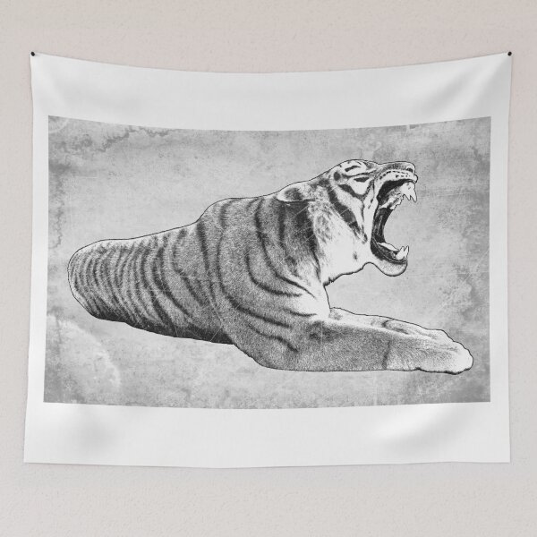 Item preview, Roaring Siberian Tiger Amur Big Cat designed and sold by Ghoul Enterprises.