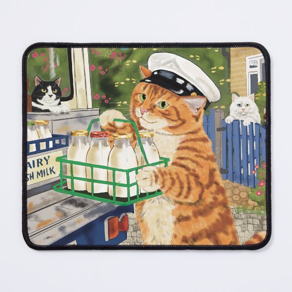 Item preview, The Milk Tom Delivers designed and sold by TabbyCatStudios.