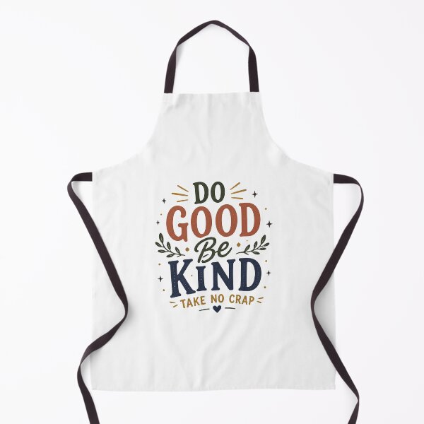 Item preview, Do Good Be Kind Take No Crap – Retro Positive Quote Typography Design designed and sold by NBT-NOVA.
