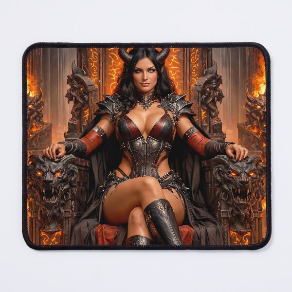 Item preview, Infernal Demon Queen on Hell Throne designed and sold by thor81pl.